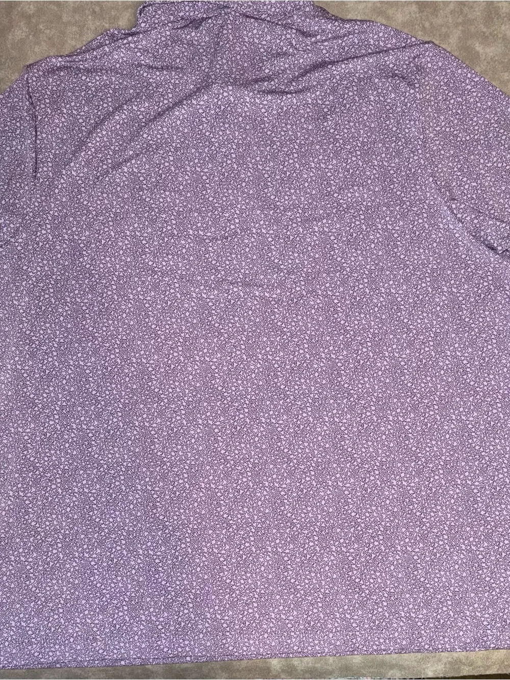 Adidas Ultimate365 Bunker Golf Polo Men 3XL Purple Print NWT $70